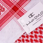 شماغ ديلو ملكي احمر